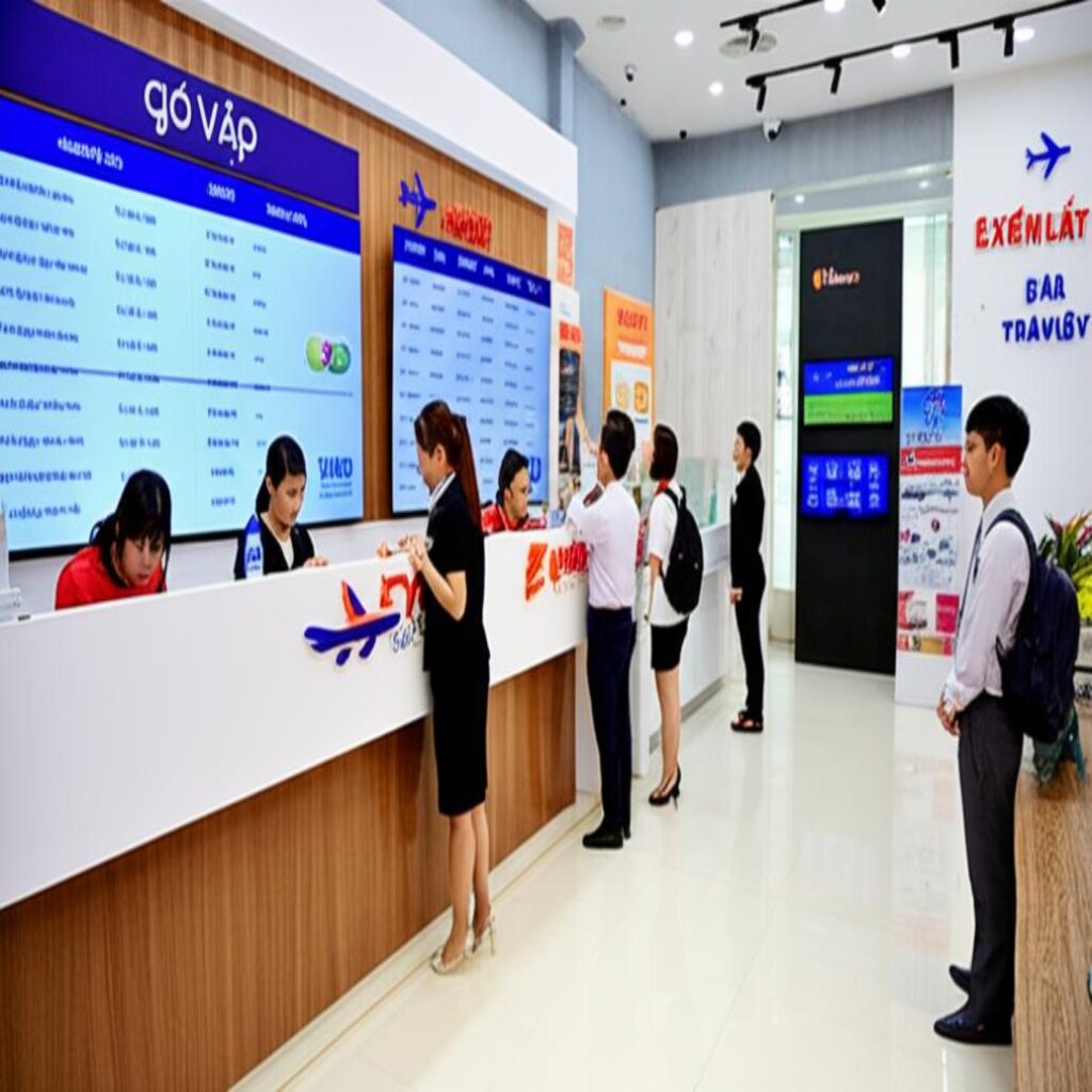 Go Vap flight tickets, travel agency