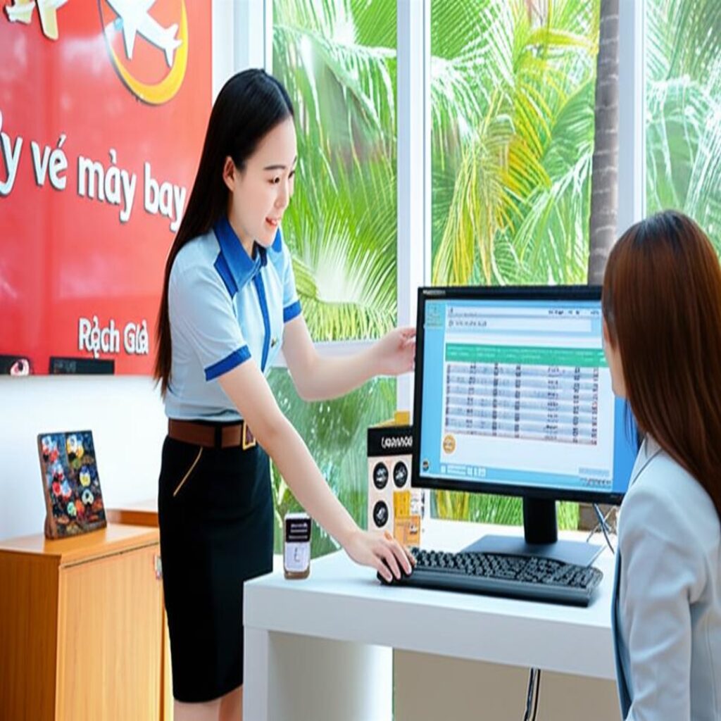 Tư vấn vé máy bay tại Rạch Giá chuyên nghiệp