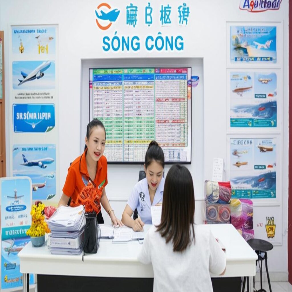 Vé máy bay giá rẻ tại Sông Công