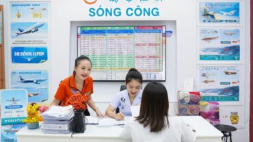 Vé máy bay giá rẻ tại Sông Công