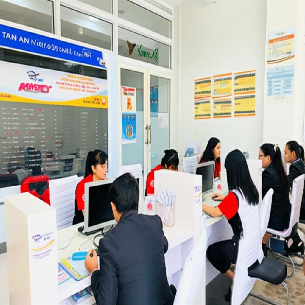 Flight booking agency in Tan An, Long An.