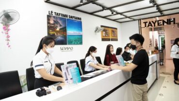 Travel agency in Tay Ninh for flight bookings.