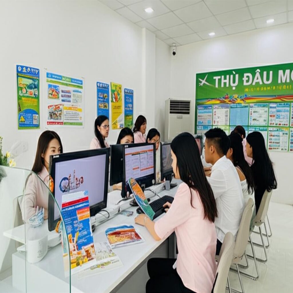 Đại lý vé máy bay Thủ Dầu Một uy tín