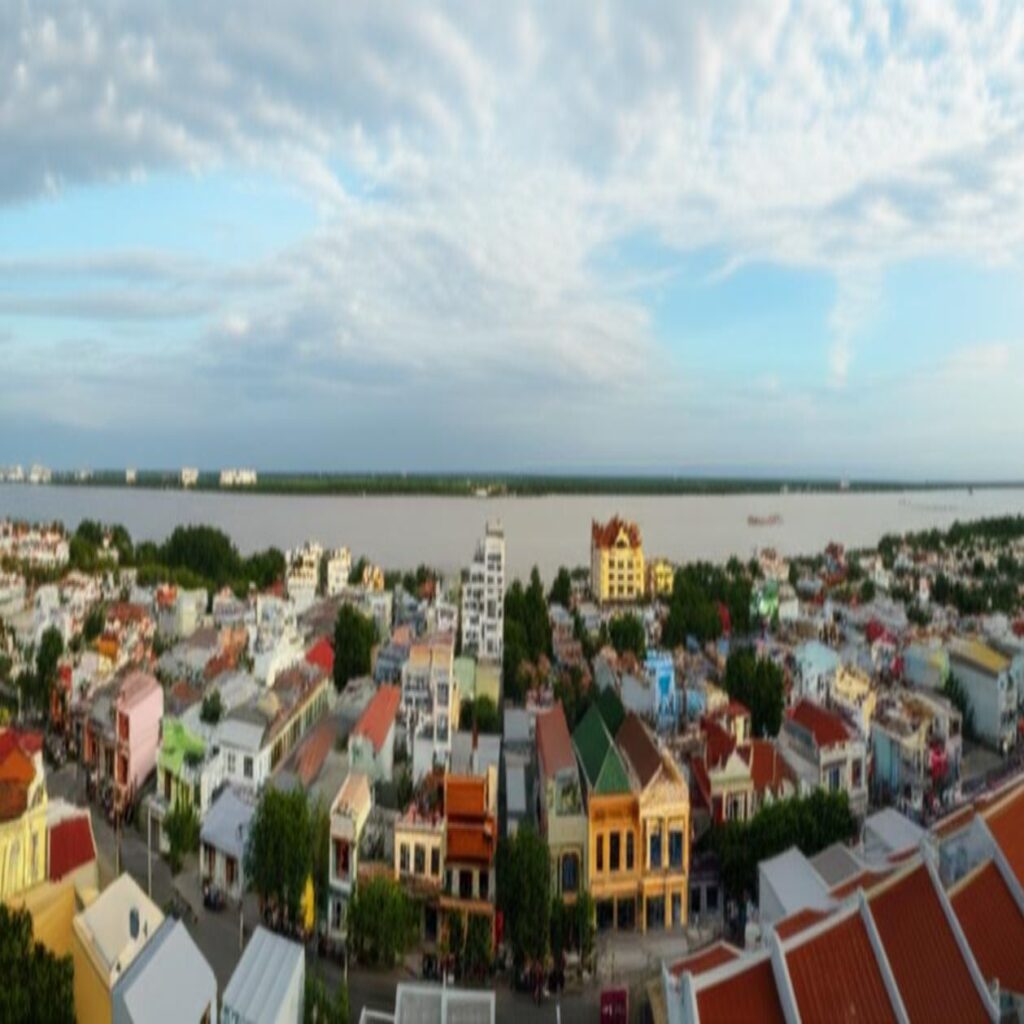Chau Doc city view: hotel booking